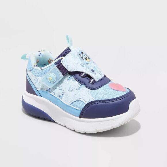 Cat & Jack Other - Light Up Toddler Bluey Athletic Sneakers - Blue